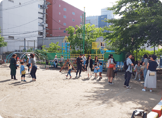 降園（年長）・園庭開放